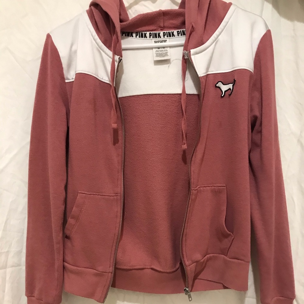 Pink hoodie